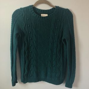Emerald knit sweater